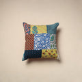 Tagai patchwork cushion cover (16 x 16 in) 58 - handcrafted