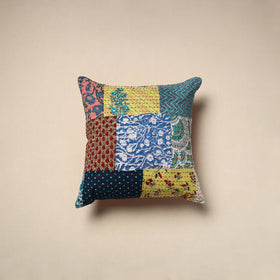 Tagai patchwork cushion cover (16 x 16 in) 58 - handcrafted