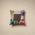 Tagai patchwork cushion cover (16 x 16 in) 59 - handcrafted