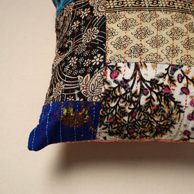 Tagai patchwork cushion cover (16 x 16 in) 66 - handcrafted