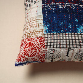 Tagai patchwork cushion cover (16 x 16 in) 67 - handcrafted