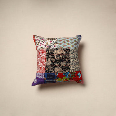 Tagai patchwork cushion cover (16 x 16 in) 71 - handcrafted