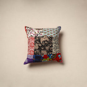 Tagai patchwork cushion cover (16 x 16 in) 71 - handcrafted