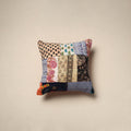 Tagai patchwork cushion cover (16 x 16 in) 72 - handcrafted