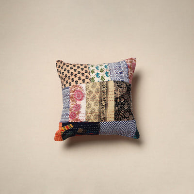 Tagai patchwork cushion cover (16 x 16 in) 72 - handcrafted