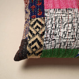 Tagai patchwork cushion cover (16 x 16 in) 79 - handcrafted