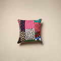 Tagai patchwork cushion cover (16 x 16 in) 79 - handcrafted
