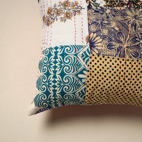 Tagai patchwork cushion cover (16 x 16 in) 80 - handcrafted