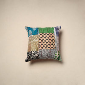 Tagai patchwork cushion cover (16 x 16 in) 83 - handcrafted