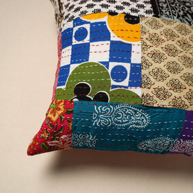 Tagai patchwork cushion cover (16 x 16 in) 85 - handcrafted