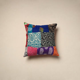 Tagai patchwork cushion cover (16 x 16 in) 86 - handcrafted