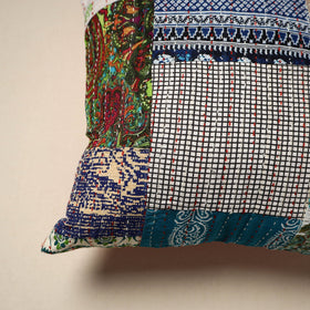 Tagai patchwork cushion cover (16 x 16 in) 88 - handcrafted