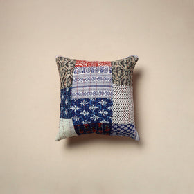 Tagai patchwork cushion cover (16 x 16 in) 89 - handcrafted