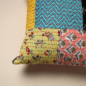 Tagai patchwork cushion cover (16 x 16 in) 92 - handcrafted