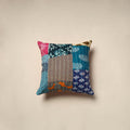 Tagai patchwork cushion cover (16 x 16 in) 96 - handcrafted