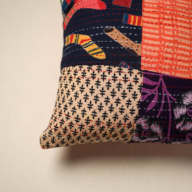 Tagai patchwork cushion cover (16 x 16 in) 97 - handcrafted