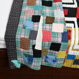 Multicolor - tagai patchwork quilt / gudri / blanket (90 x