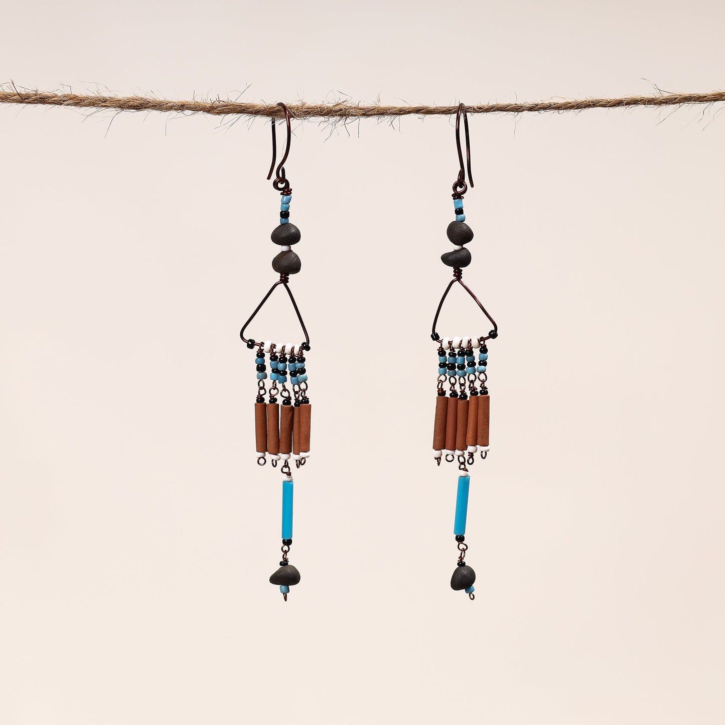 Terracotta Clay Handmade Earrings