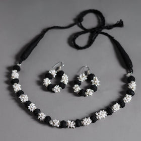 Buy Thread Beads Handmade Necklace Set Online