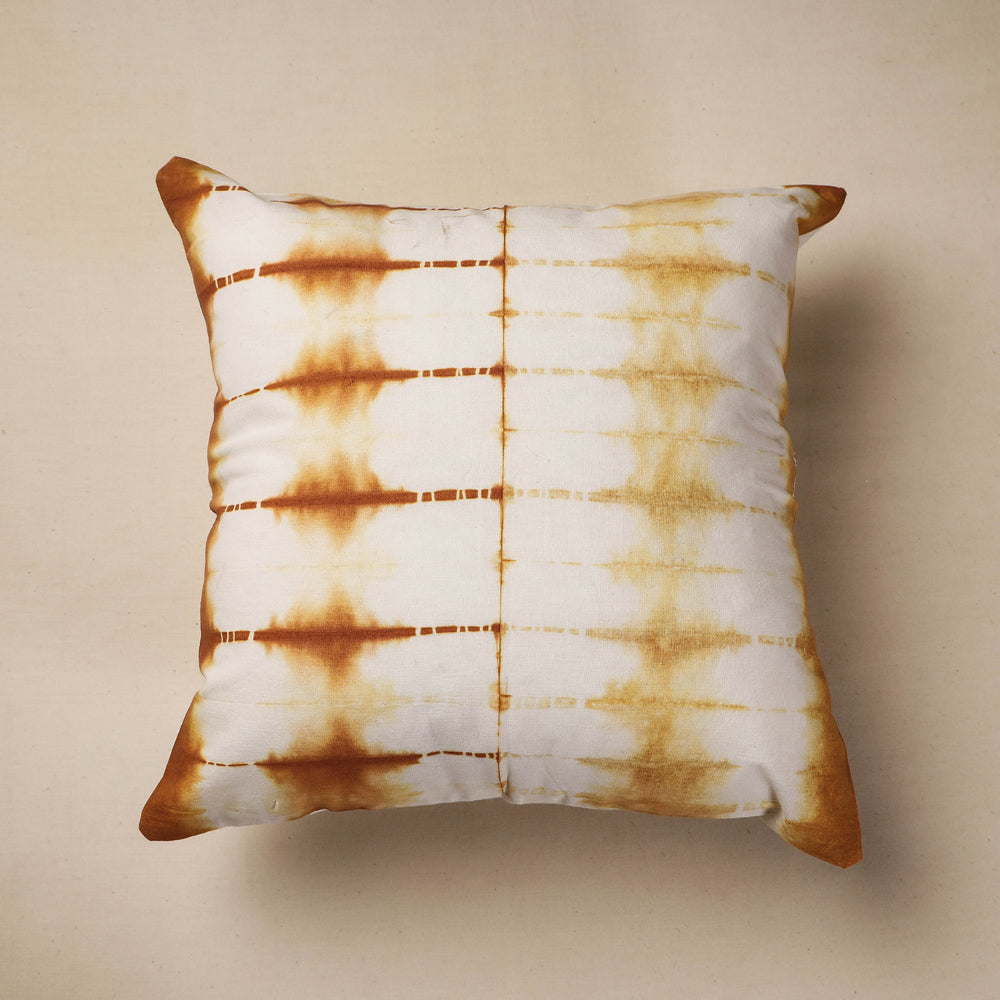 Multicolor Tie & Dye Cotton Shibori Cushion Cover