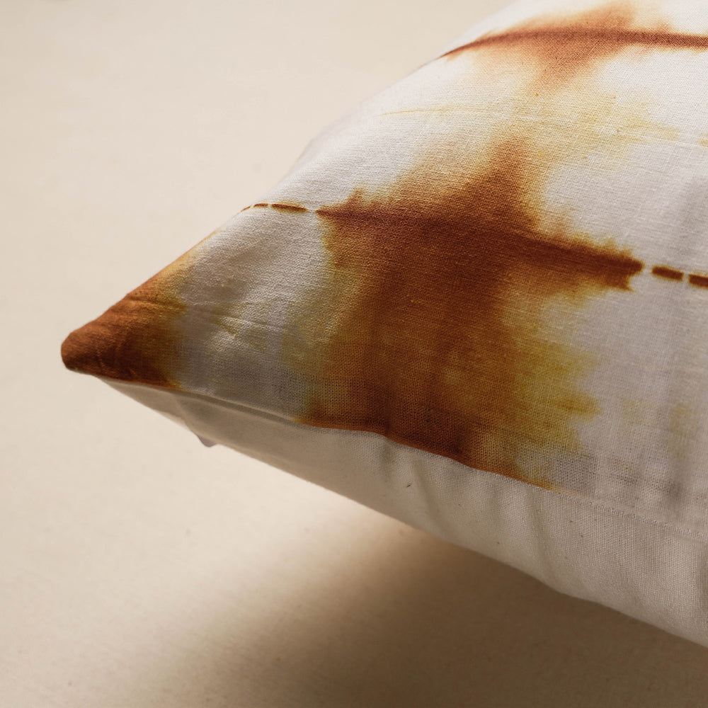 Multicolor Tie & Dye Cotton Shibori Cushion Cover