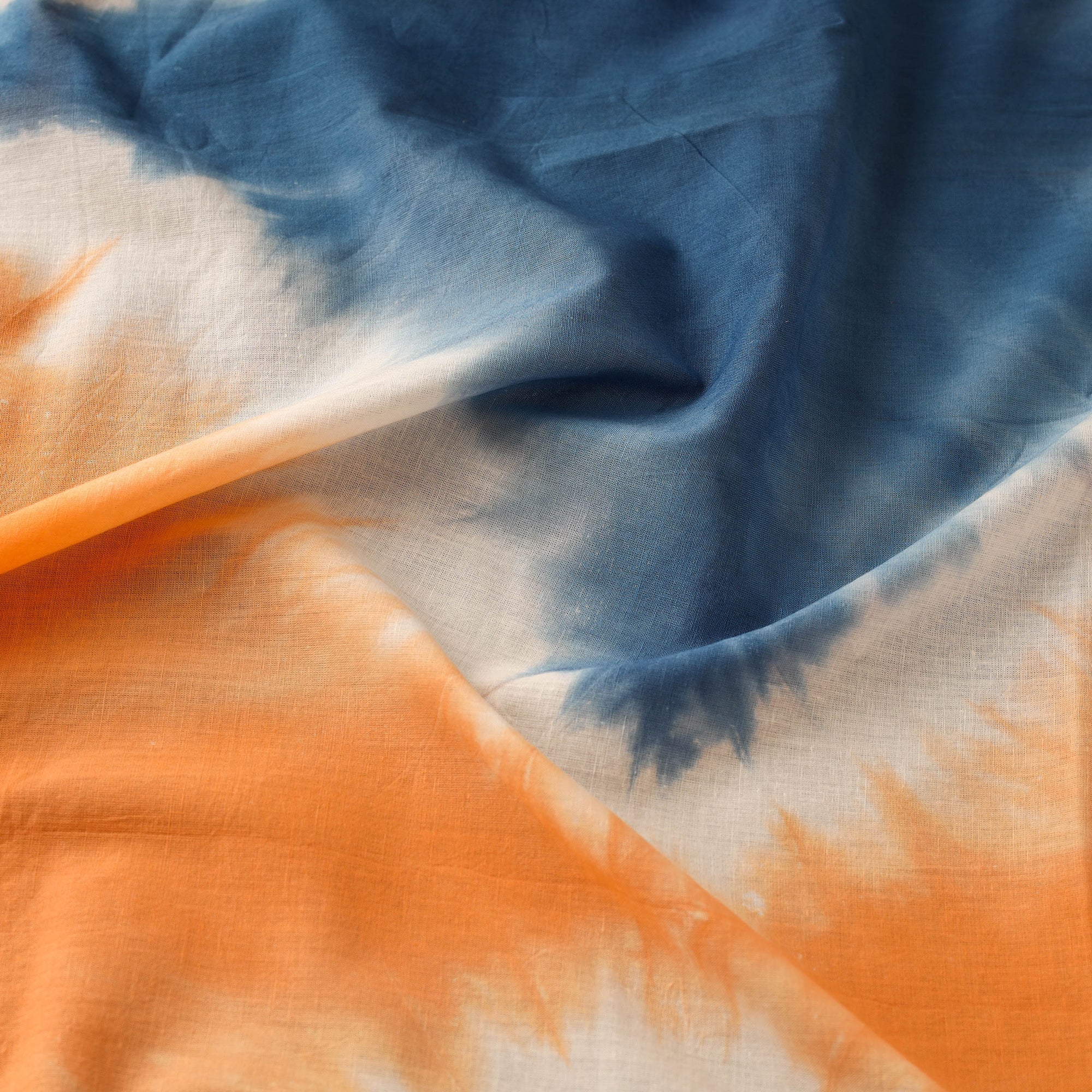  Multicolor Tie-Dye Cotton Shibori Fabric 