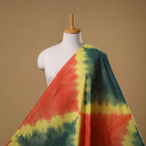 Black - tie-dye cotton shibori fabric 16 - handcrafted