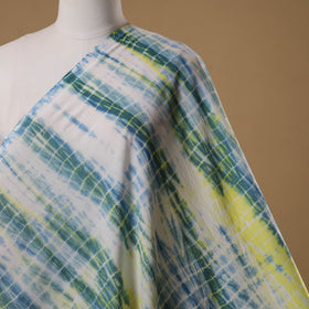 Tie-dye cotton shibori fabric 25 - handcrafted