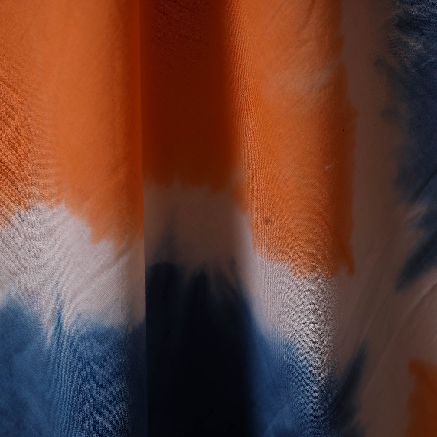 Tie-dye cotton shibori fabric 27 - handcrafted