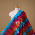 Tie-dye cotton shibori fabric 28 - handcrafted