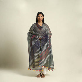 Buy Tie & Dye Multicolor Kota Doria Cotton Leheriya Dupatta