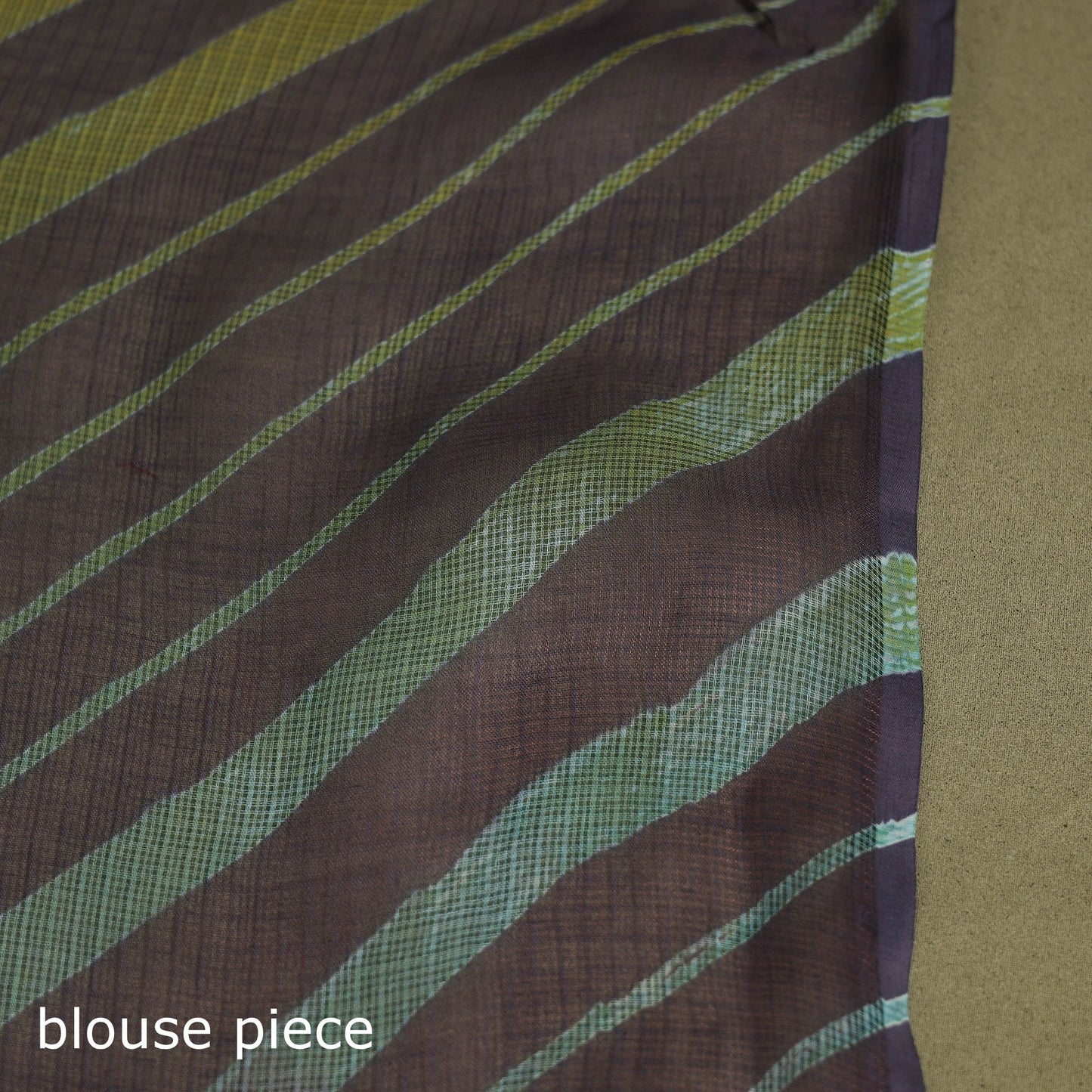 Buy Multicolor Tie-Dye Kota Doria Cotton Leheriya Saree