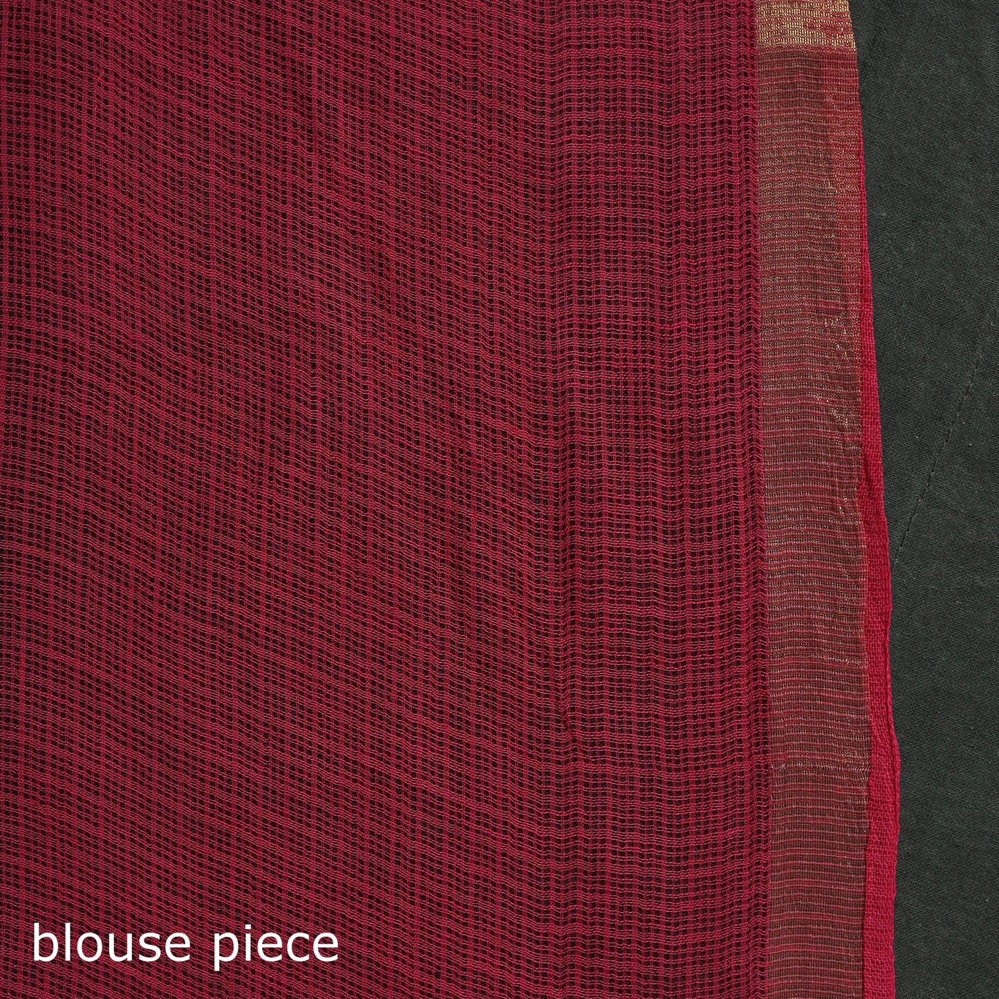 Tie-dye kota doria cotton leheriya saree 21 - handcrafted