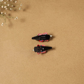 Fab artwork tik-tak hair clip for kids (set of 2) 34