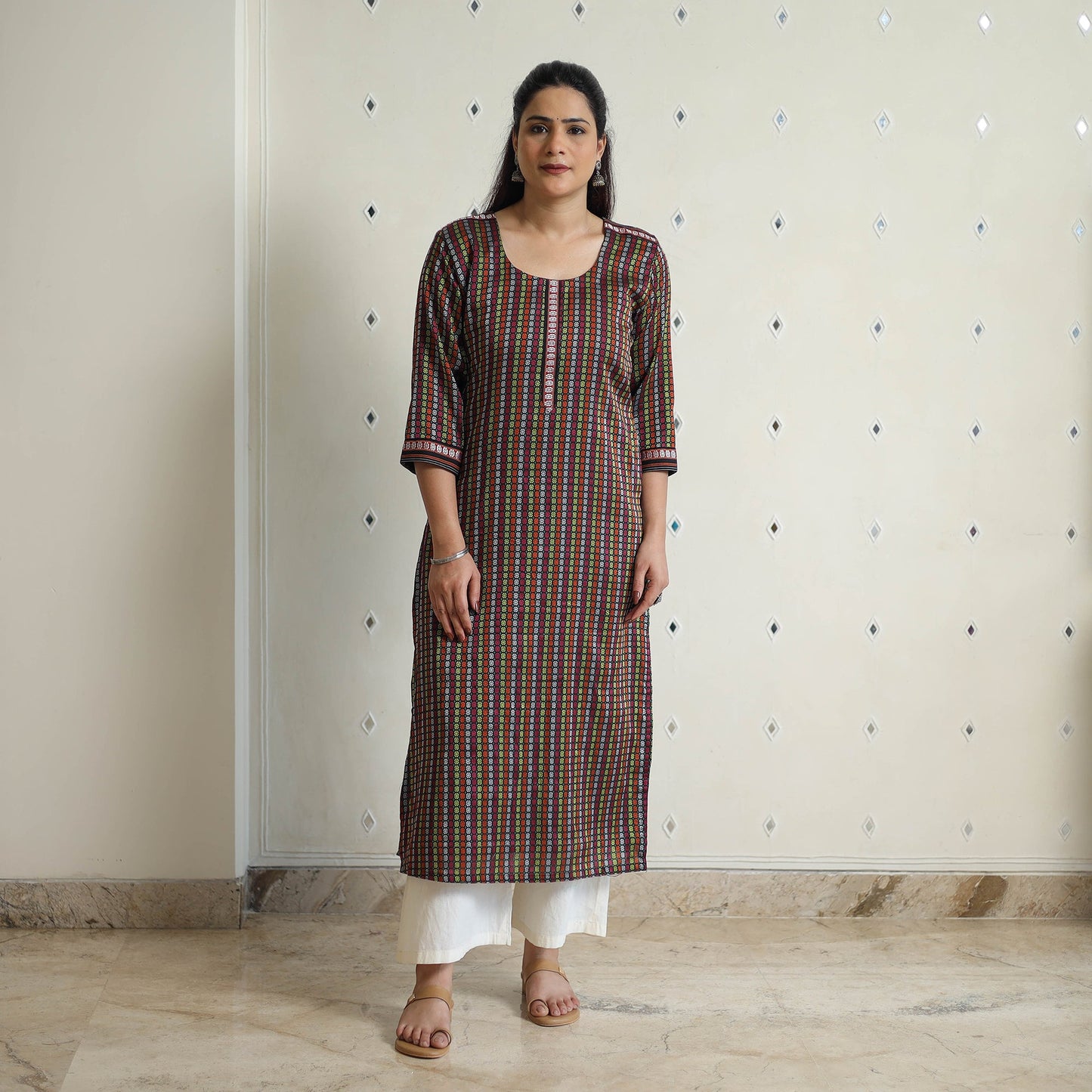 Traditional Khun Straight Kurta for Women