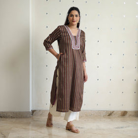 Traditional Khun Straight Kurta for Women