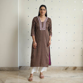 Traditional Khun Straight Kurta for Women