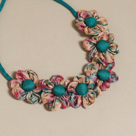 Traditional handmade fabart multi petal gajra - handcrafted