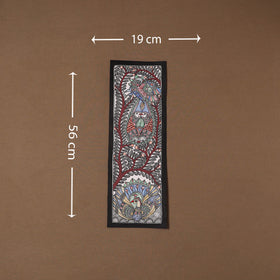 Handpainted madhubani painting by hira devi (22 x 7 in) 37