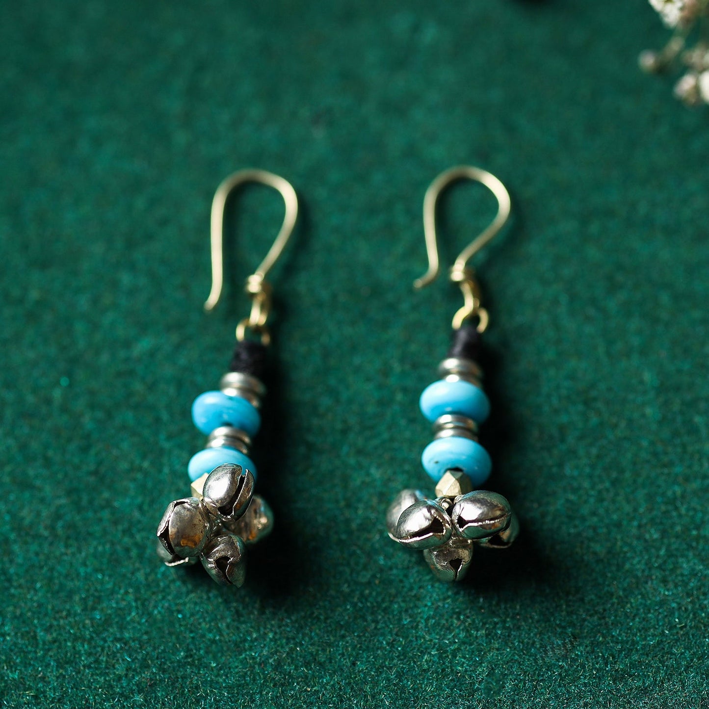 Tribal Odisha Dokra Thread-work Earrings