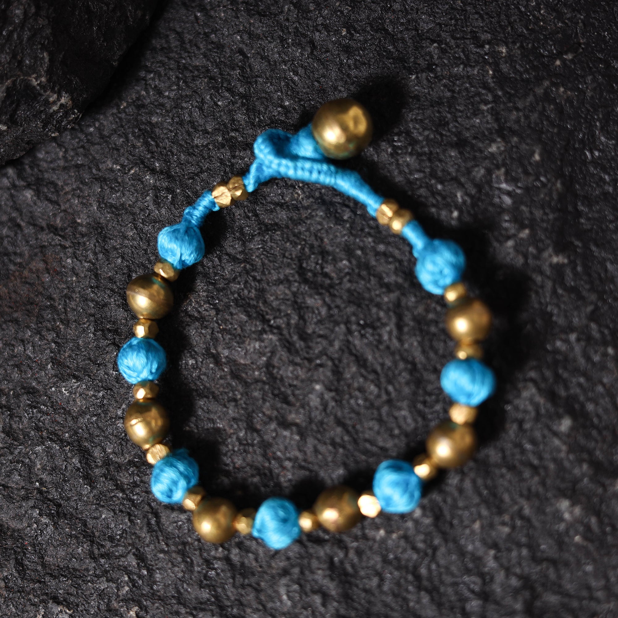 Tribal Odisha Dokra Threadwork Bracelet