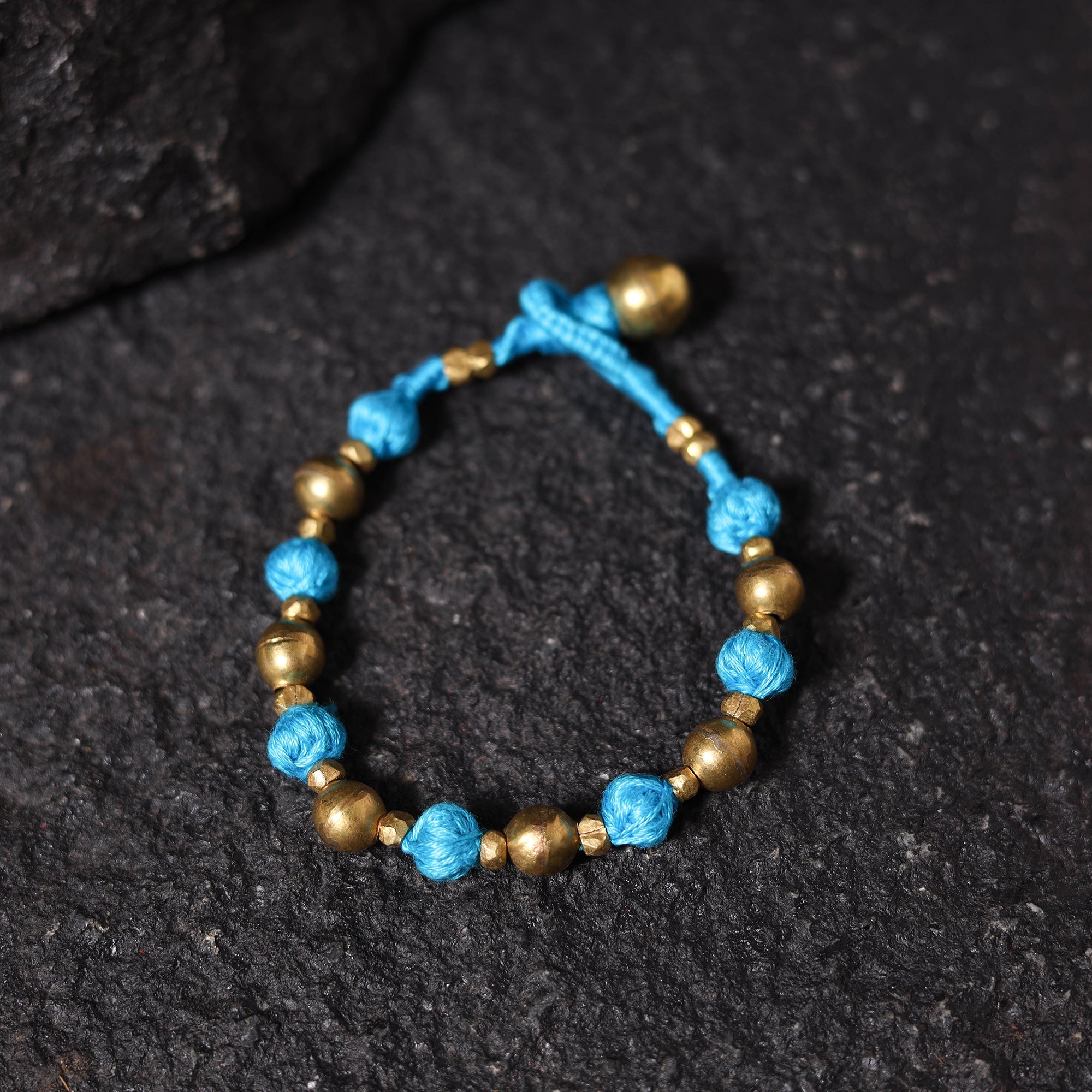 Tribal Odisha Dokra Threadwork Bracelet