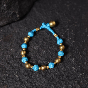 Tribal Odisha Dokra Threadwork Bracelet