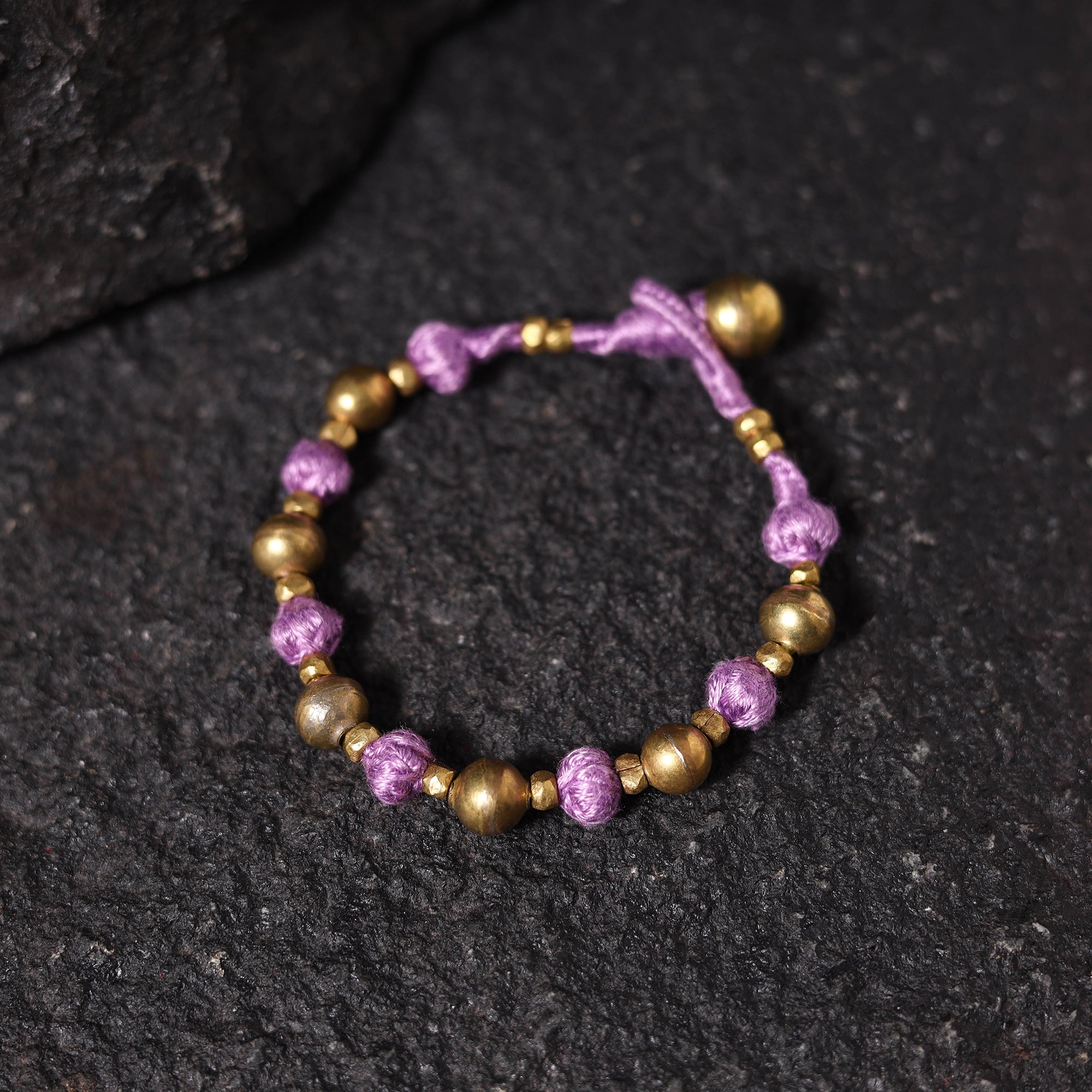 Multicolor - tribal odisha dokra threadwork bracelet 20