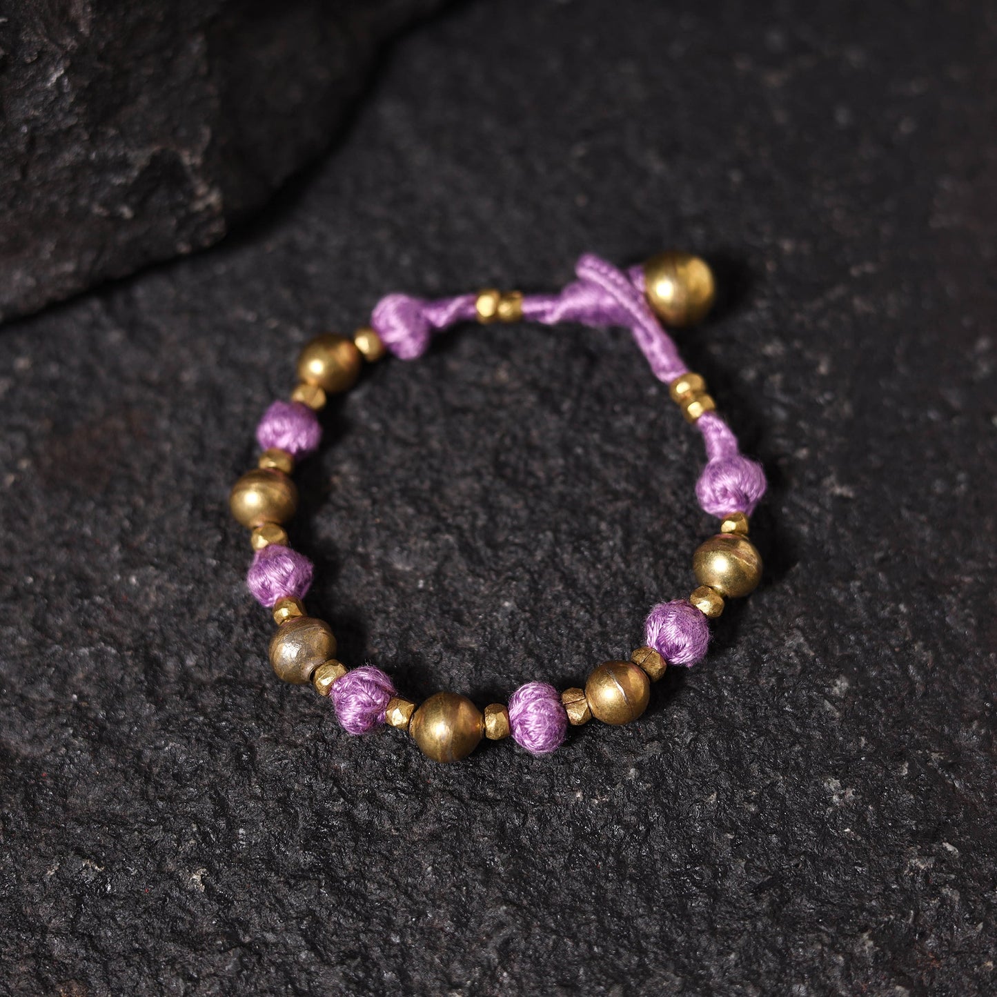 Multicolor - tribal odisha dokra threadwork bracelet 20