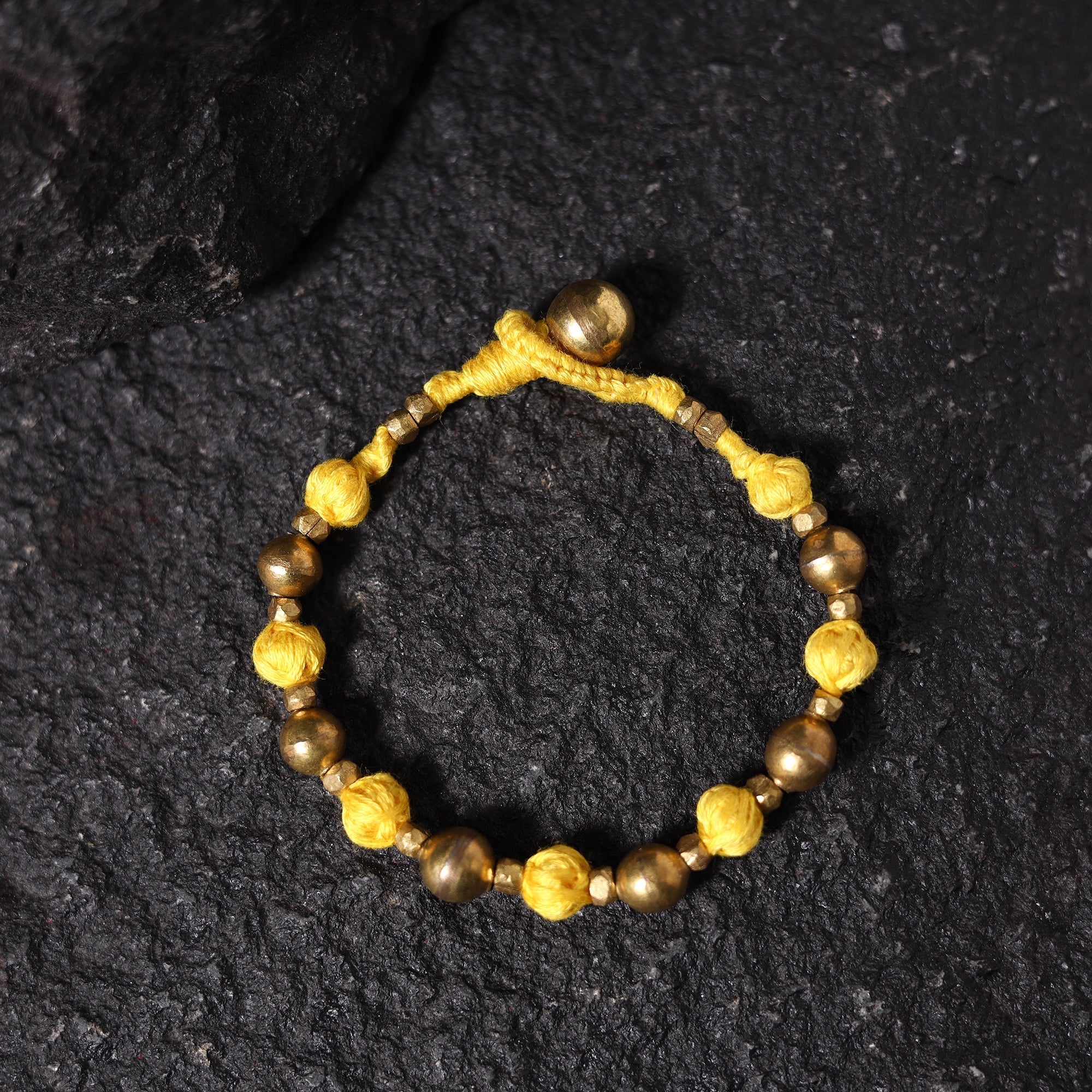 Tribal Odisha Dokra Threadwork Bracelet