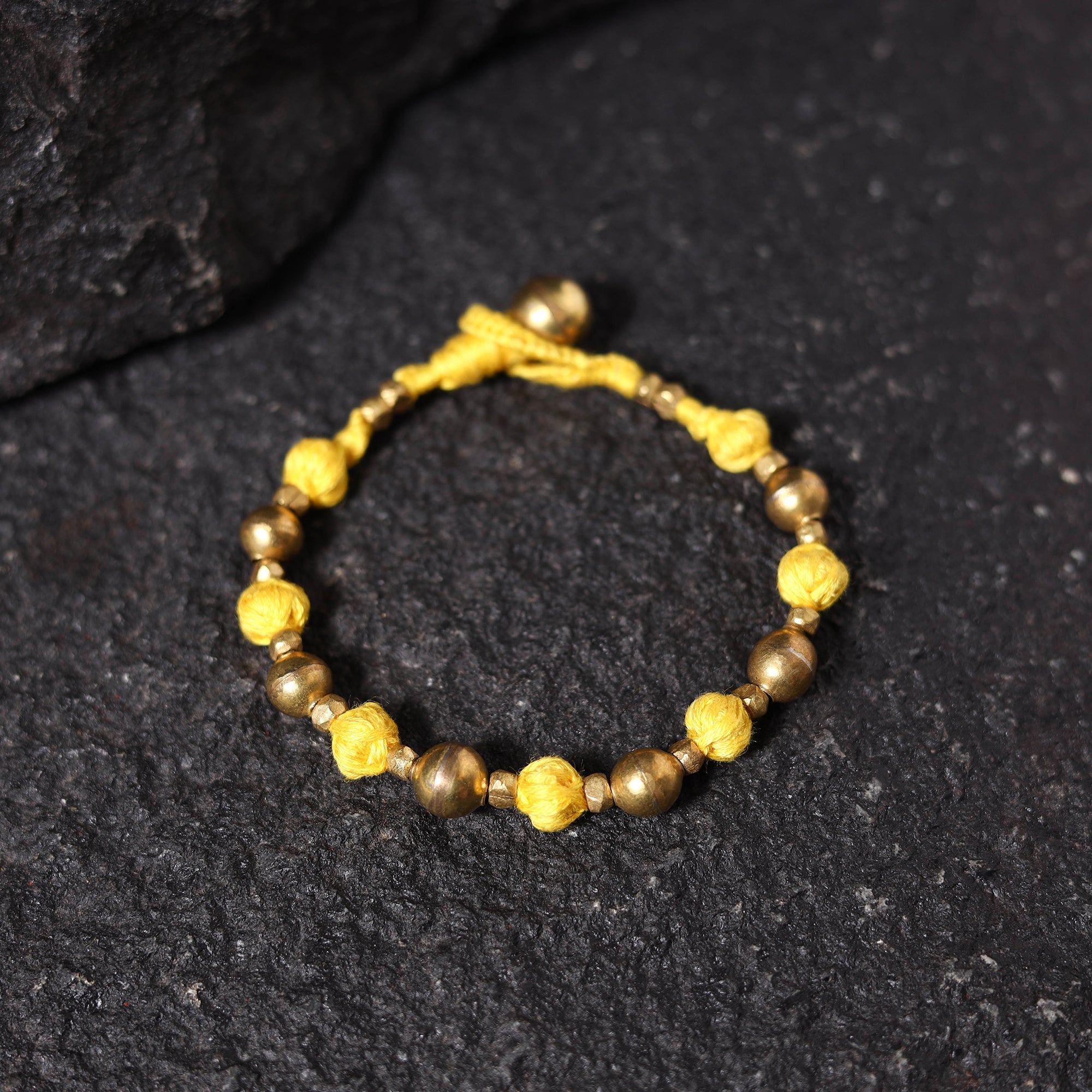 Tribal Odisha Dokra Threadwork Bracelet