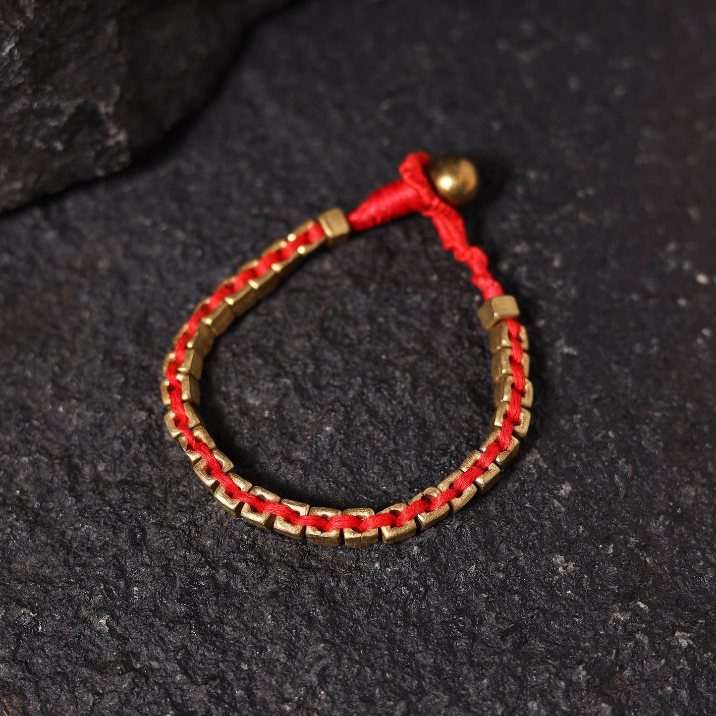 Tribal Odisha Dokra Threadwork Bracelet