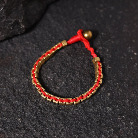 Tribal Odisha Dokra Threadwork Bracelet