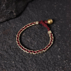 Tribal Odisha Dokra Threadwork Bracelet